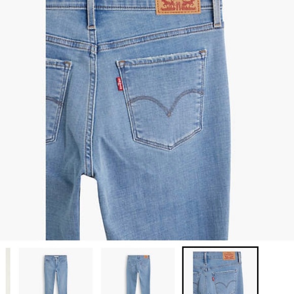 Levis. 311 Shaping Skinny Jeans. Size 30 - Picture 6 of 8